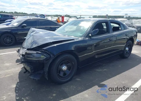 2017 Dodge Charger Police Rwd из США, поврежденный, VIN 2C3CDXAT3HH630514